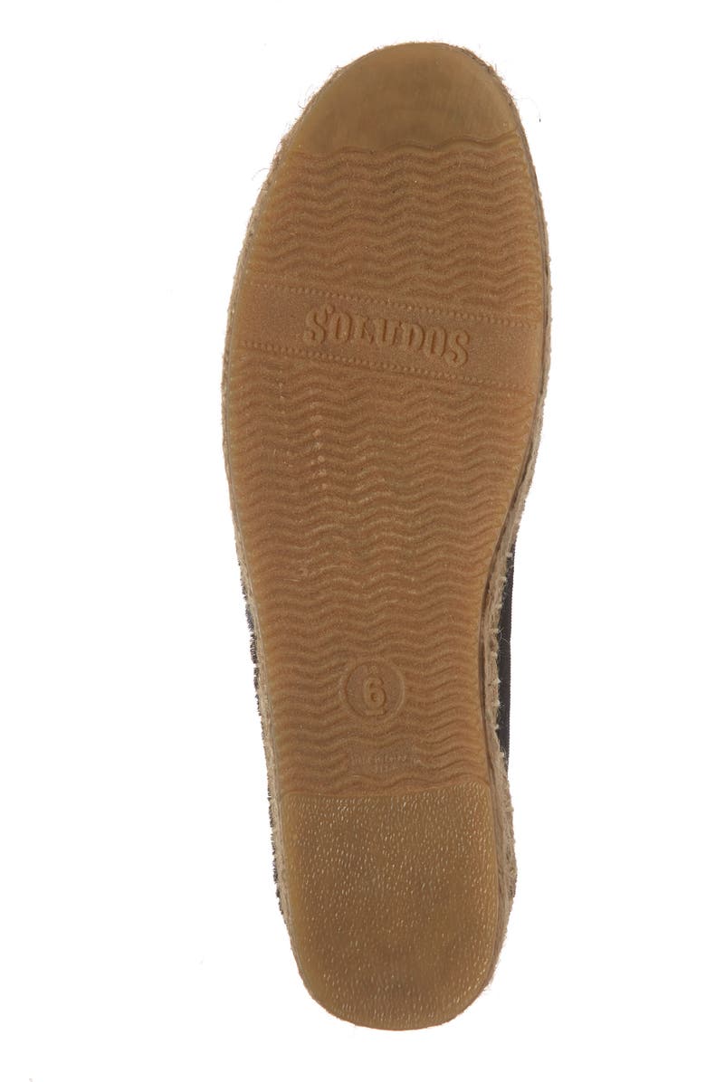 Soludos Platform Smoking Slipper Espadrille, Alternate, color,