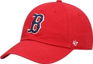 '47 Men's '47 Red Boston Red Sox Clean Up Adjustable Hat