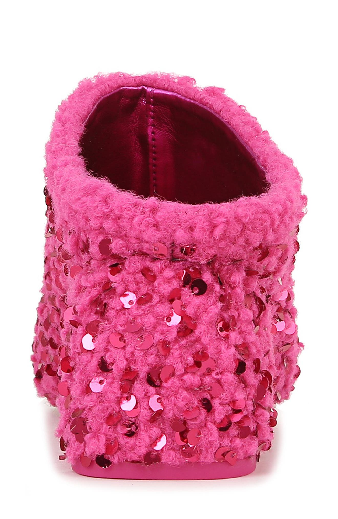 Circus NY by Sam Edelman Orin Sequin Mule, Alternate, color, Pink Peacock