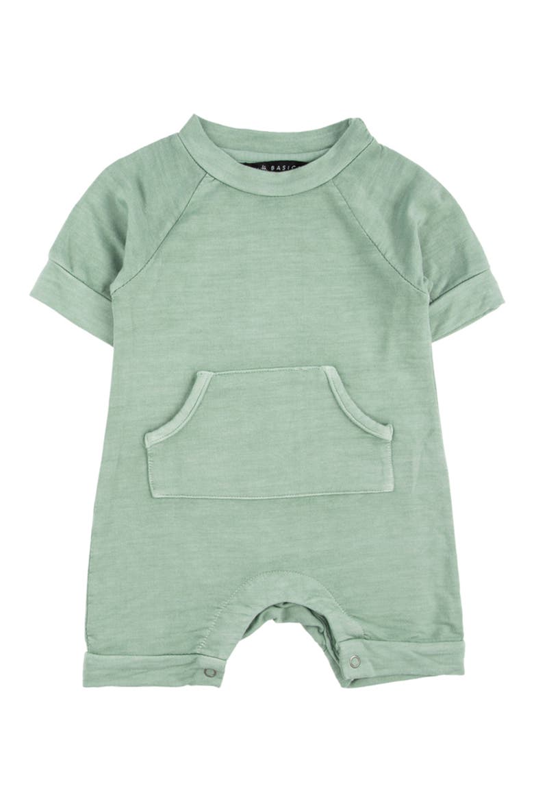 Henry Jersey Romper, Main, color, CROCODILE