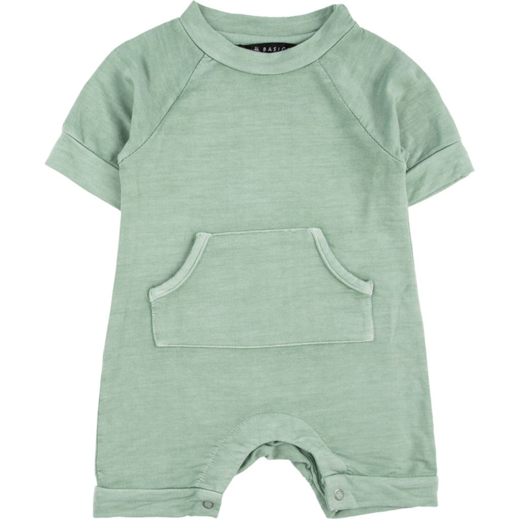 Miki Miette Henry Jersey Romper In Crocodile