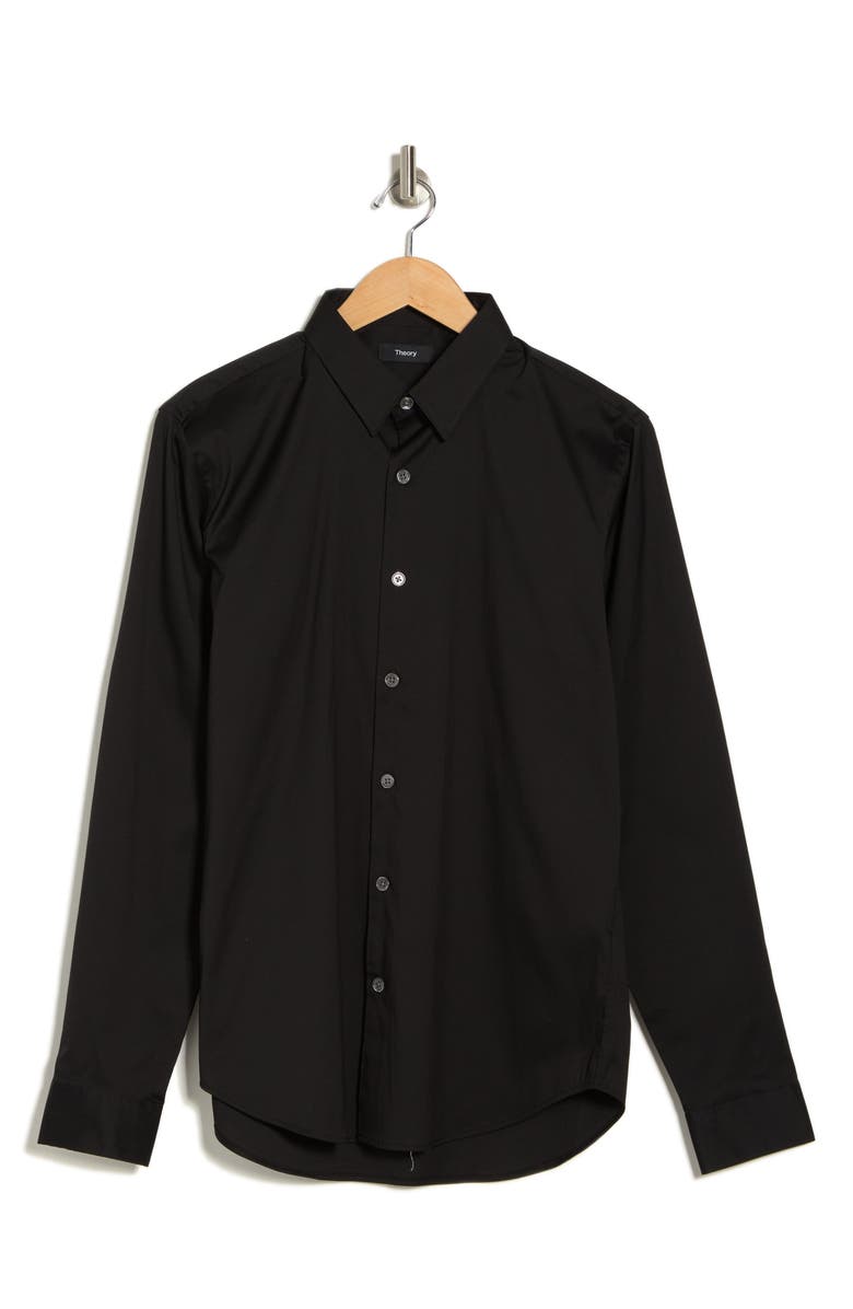 Theory Rammy Poplin Shirt, Alternate, color, 