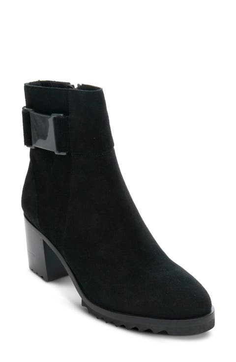 Helli Water Resistant Block Heel Bootie (Women)