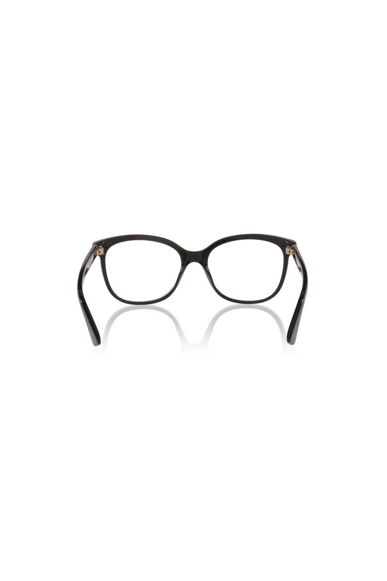 51mm Rectangle optical glasses, Alternate, color, Black