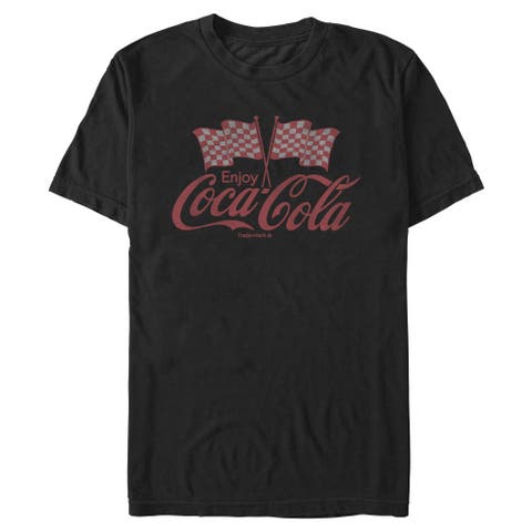 Men's Coca Cola Enjoy the Flags  Graphic T-Shirt