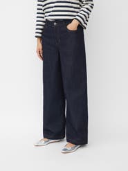 Masai Copenhagen Wide Leg Button Fastening Jeans