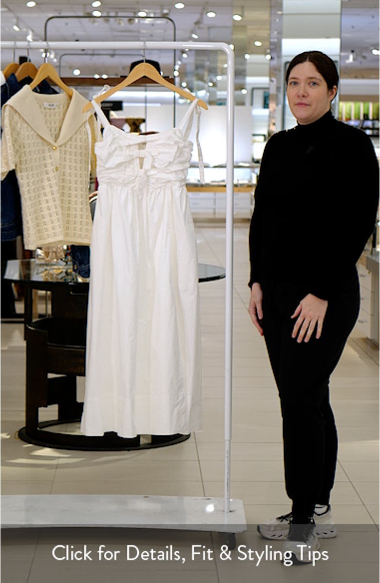 Helia Sleeveless A-Line Dress, sales video thumbnail