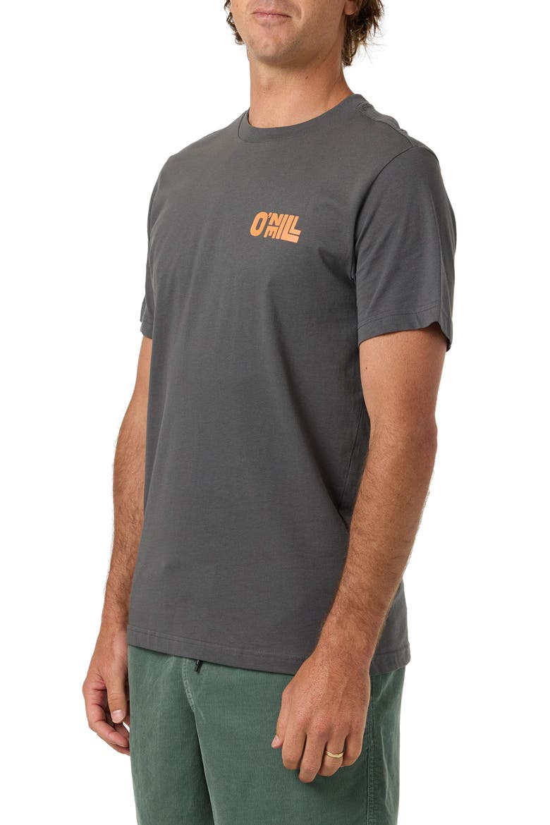 Sun Stack Cotton Graphic T-Shirt, Alternate, color, DARK SHADOW
