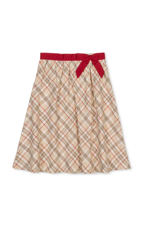 Kids' Organic Pull-on Bow Sash Party Skirt (Toddler, Little Kid and Big Kid)