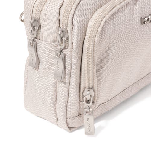 Baggallini Trifecta Rfid Wallet Crossbody Bag In Brown