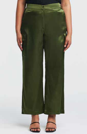 Tess Satin Wide Leg Pants