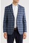 selected Grey- Blue Mari Plaid