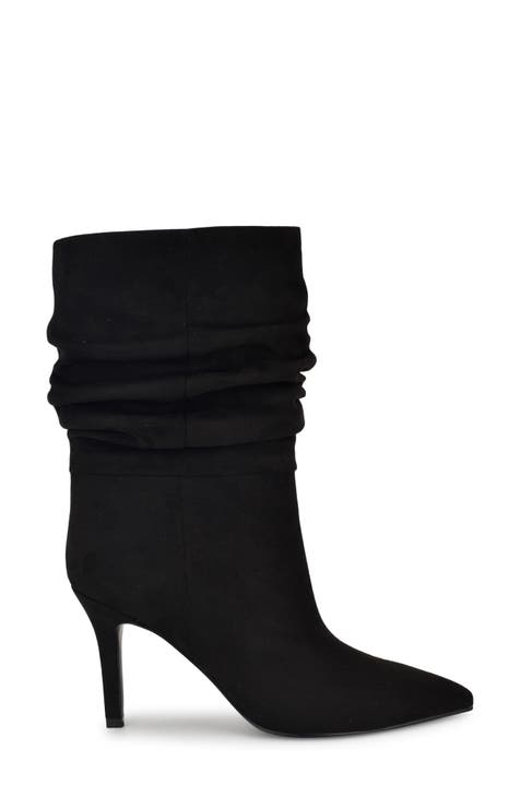 Next black slouch boots best sale