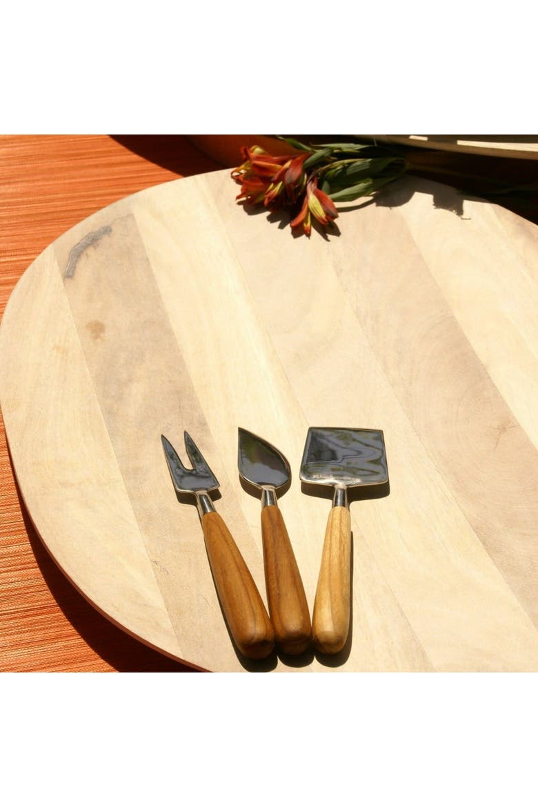 Almora Cheese Set of 3, Alternate, color, Brown