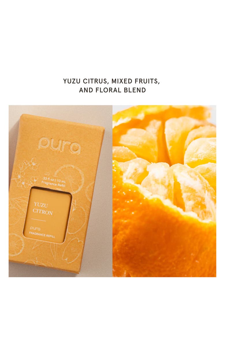 PURA Yuzu Citron Smart Fragrance Diffuser Refill, Alternate, color, Yuzu Citron