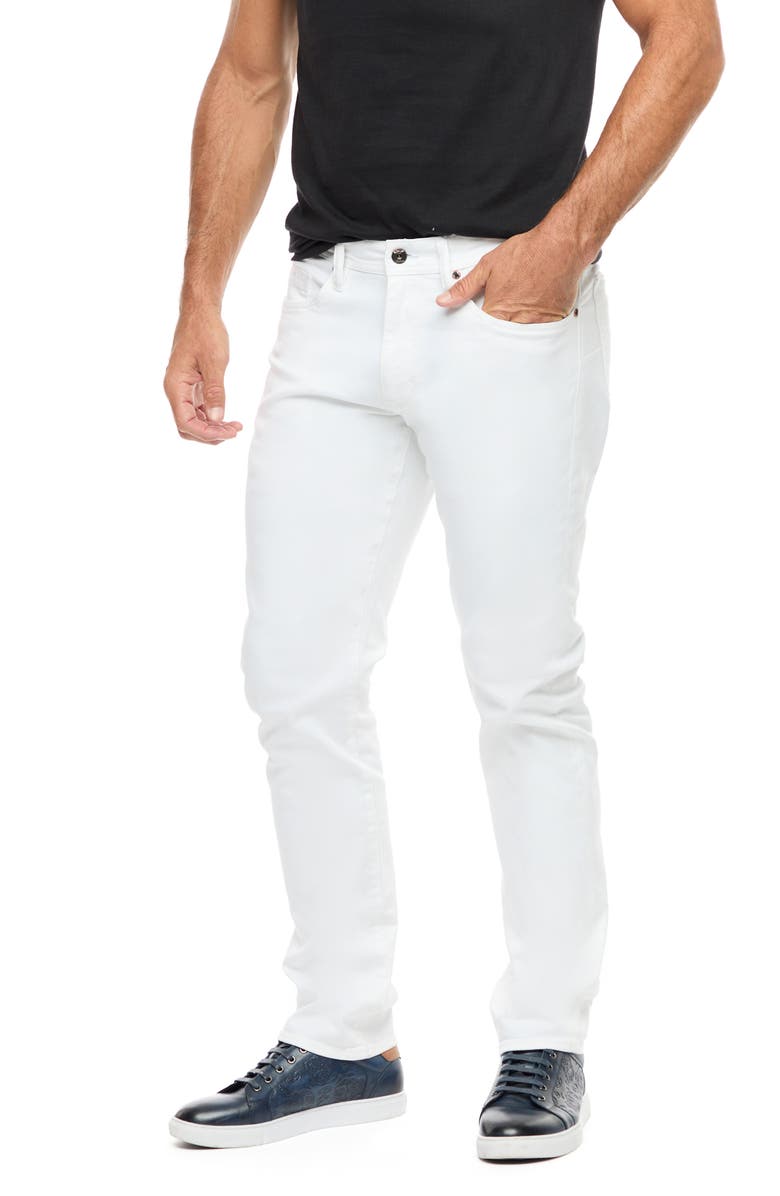 Robert Graham Kilmer 2 Straight Leg Jeans, Alternate, color, White
