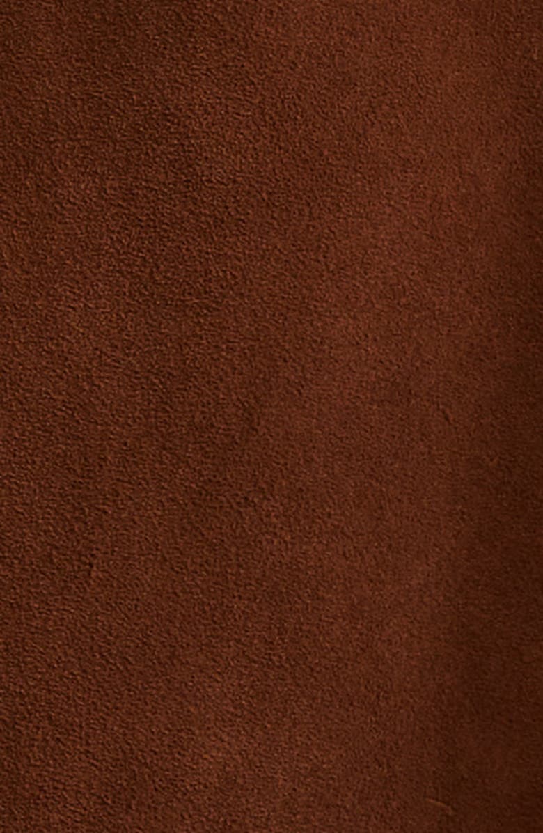 Drake's Suede Button-Up Overshirt, Alternate, color,
