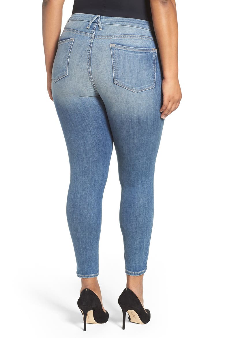 Good Legs High Rise Crop Skinny Jeans, Alternate, color, BLUE 010