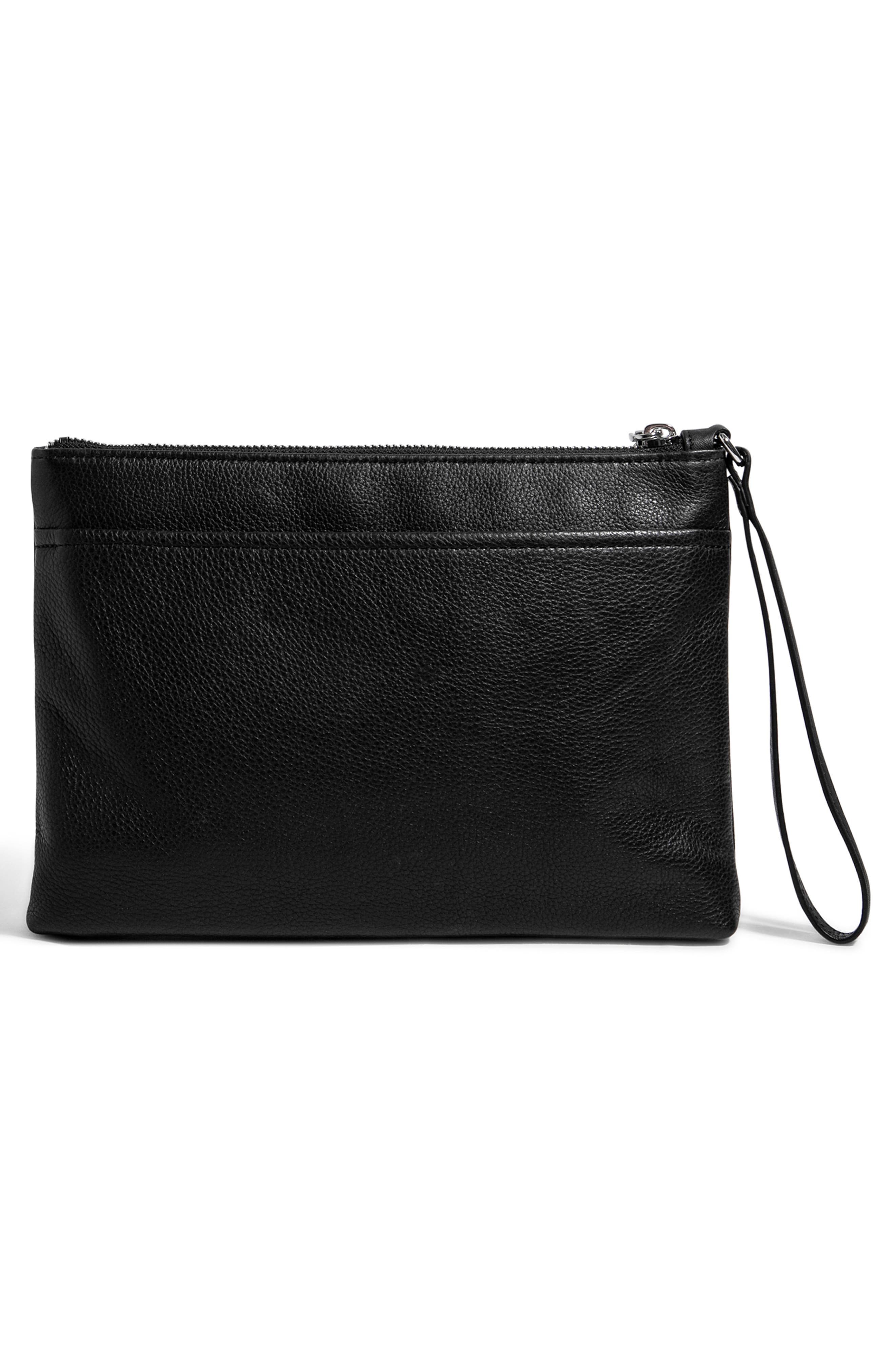 Aimee Kestenberg Vibes Leather Wristlet, Alternate, color, 