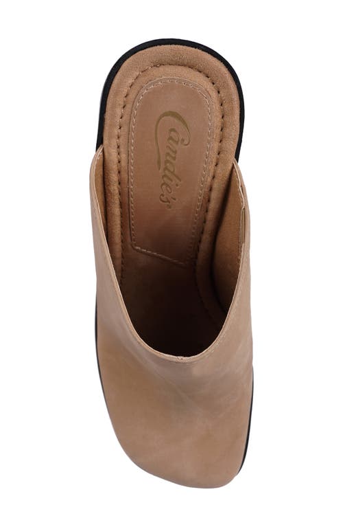 Candies Candie's Nichola Platform Clog In Beige