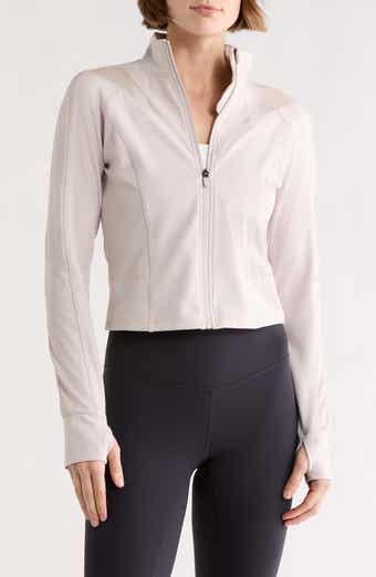 YOGALICIOUS Lux Ascension Cropped Fitted Jacket
