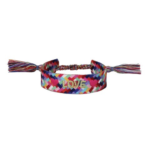 Witty Embroidered Bracelets - Choose from 8 Style Options