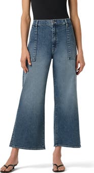 Hudson Jeans Jolene High Waist Wide Leg Jeans