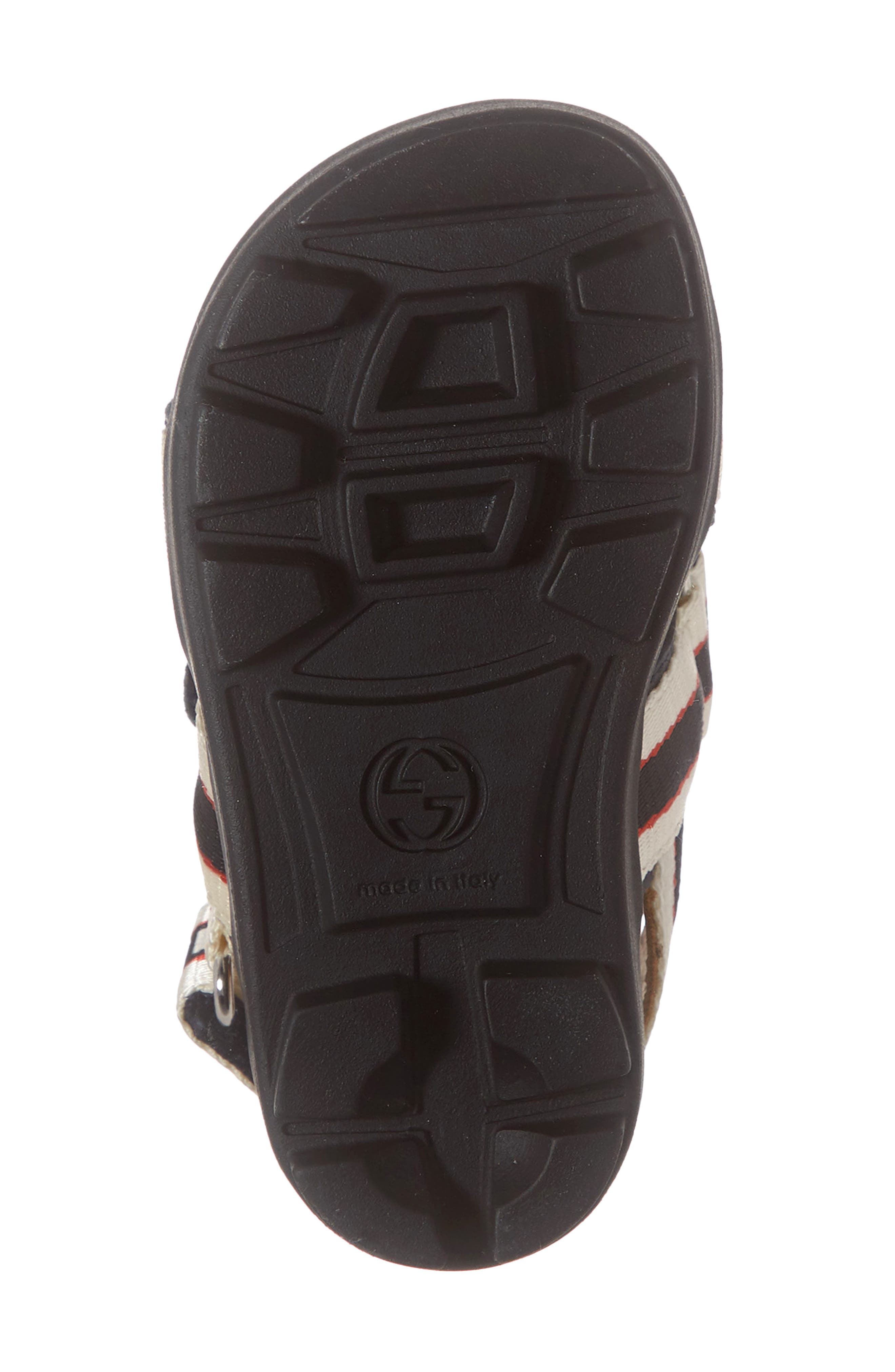 Gucci Sam Logo Strap Slingback Sandal, Alternate, color, 