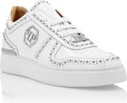 PHILIPP PLEIN Leather Lo- Top Sneakers Men