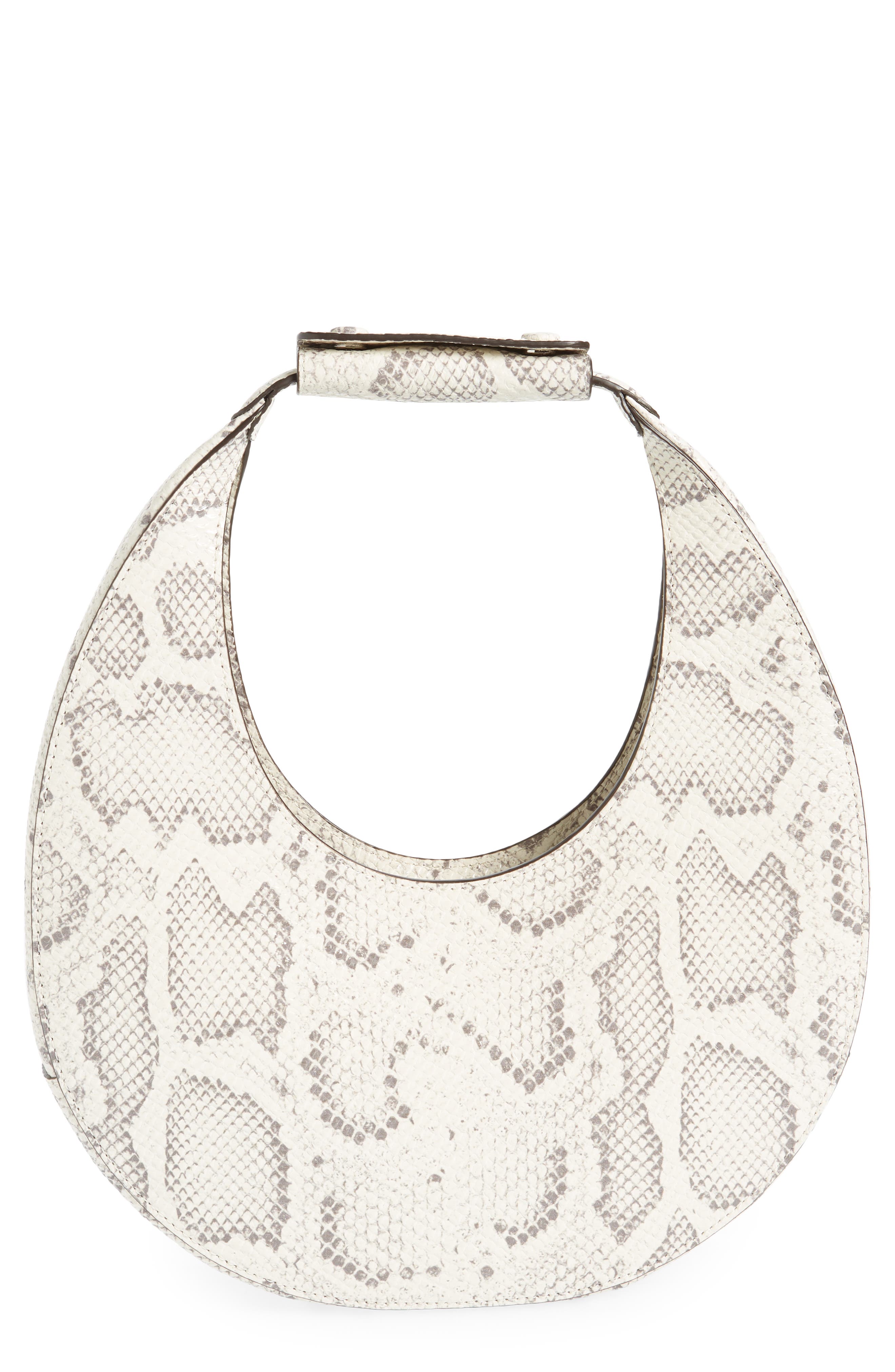 STAUD Moon Leather Tote, Main, color, 
