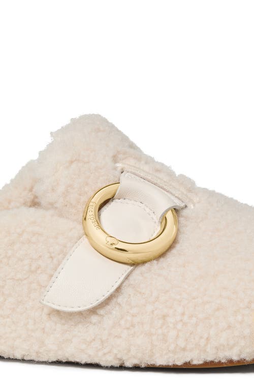 Kate Spade New York Halo Genuine Shearling Clog In Animal Print