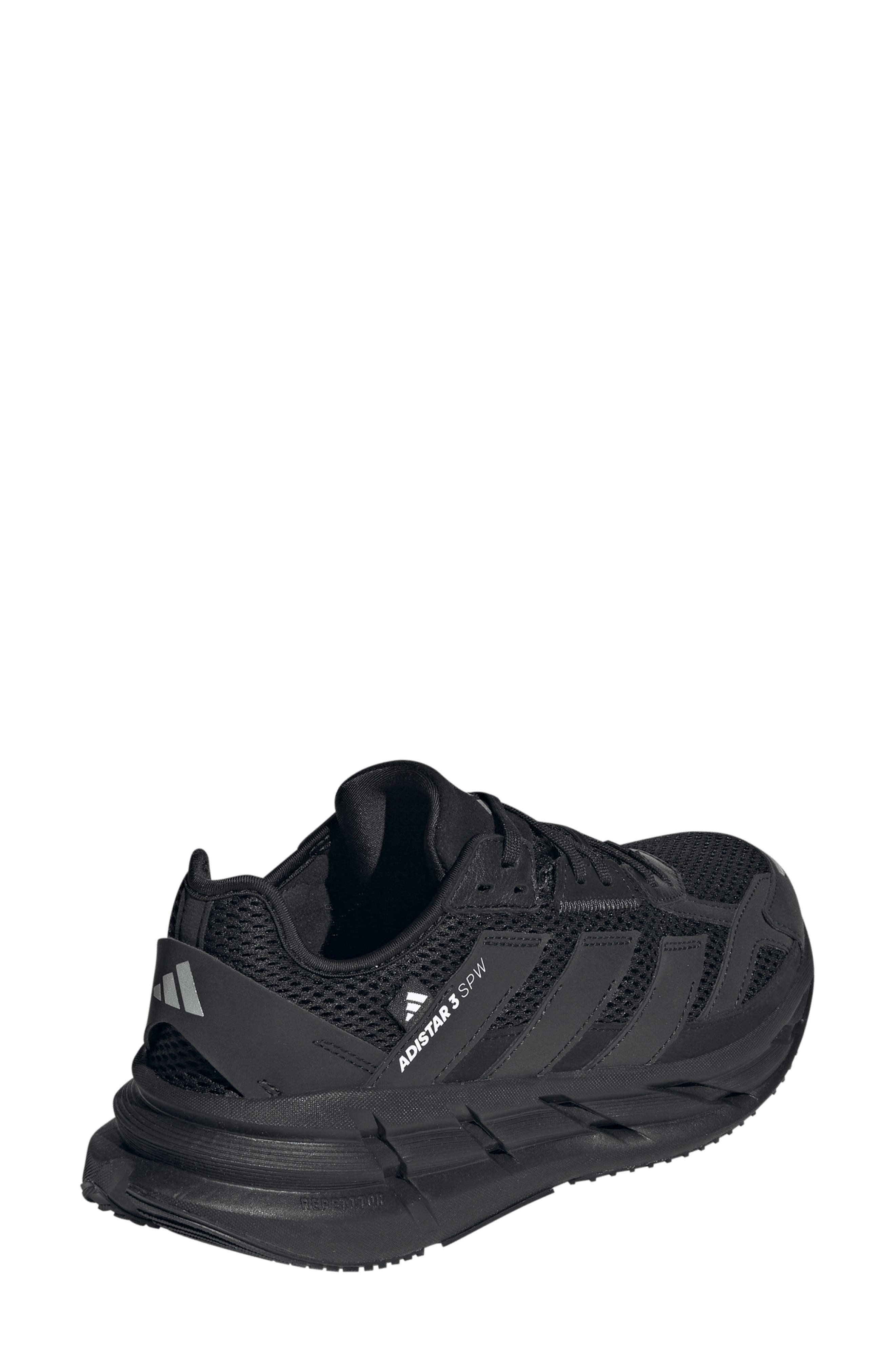 adidas Adistar 3 Running Shoe, Alternate, color, Core Black/ Black/ Silver Met.