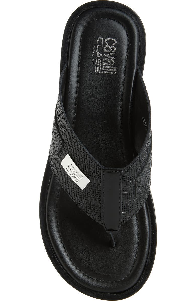 Roberto Cavalli Flip Flop, Alternate, color, Black