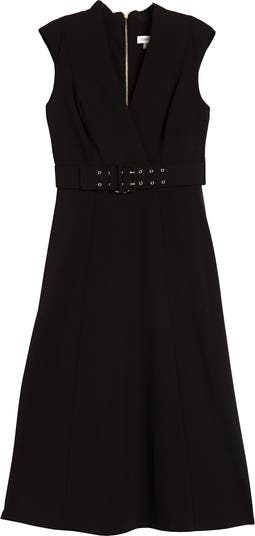 macy's calvin klein dresses Macys Flare Calvin Klein Women's Sleeveless Jersey Fit Flare Midi Dress This lovely Calvin Klein dress Cocktail Dress Macy's Calvin Klein