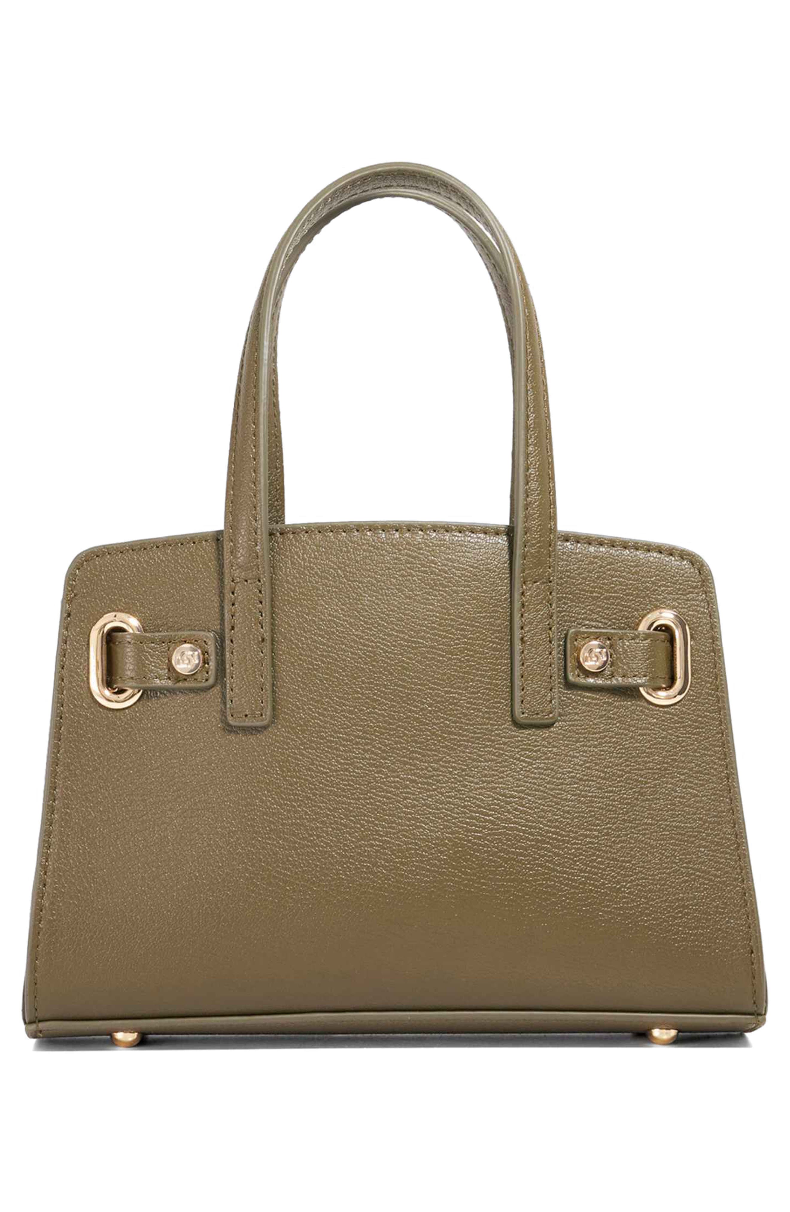 Dune London Dinidefine Tote, Alternate, color, Dark Green