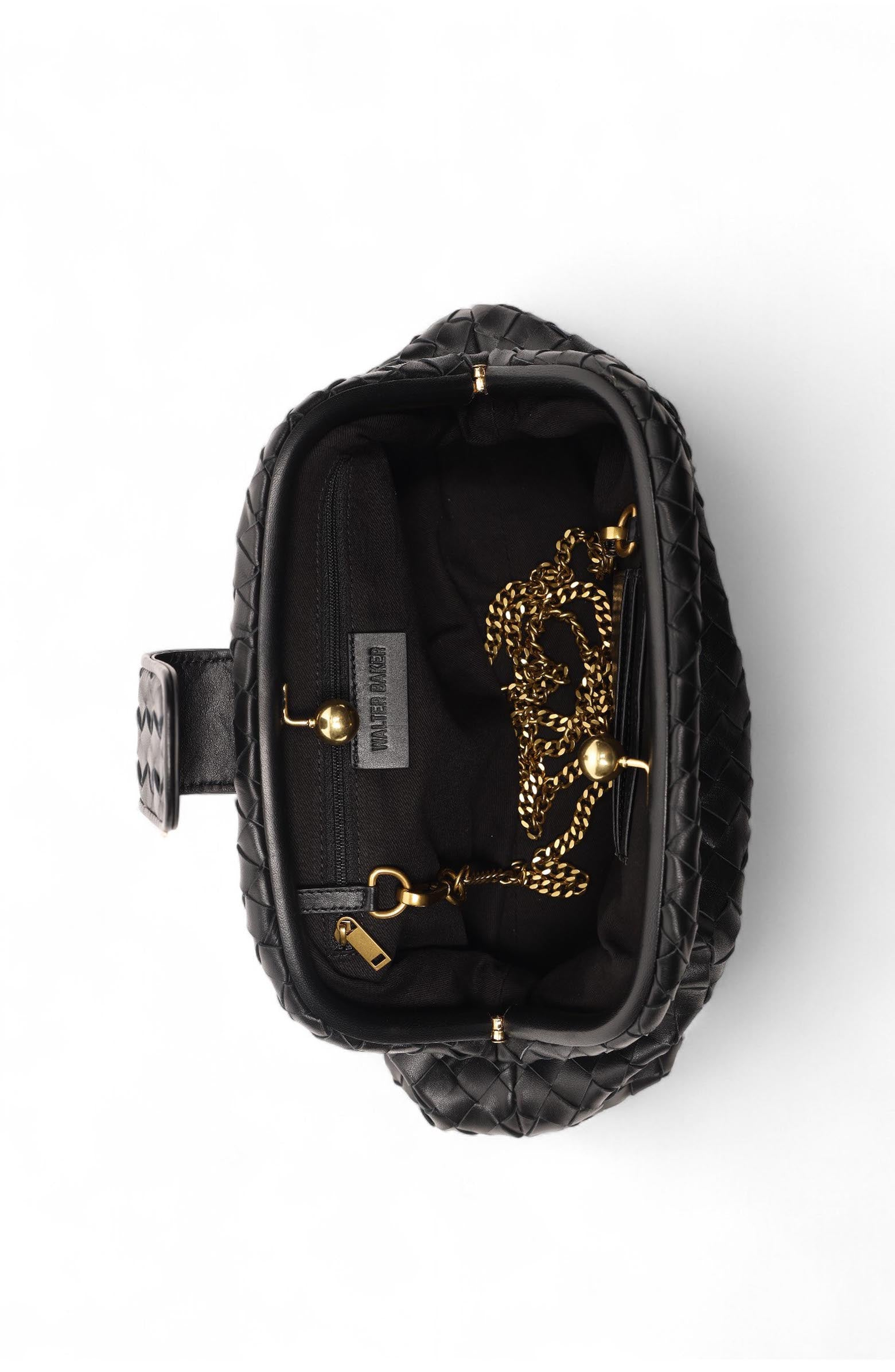 Walter Baker Blair Clutch, Alternate, color, Black