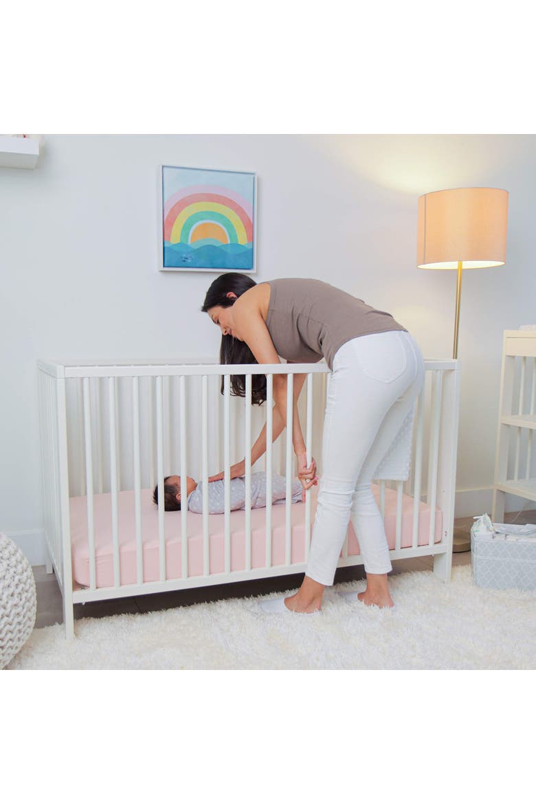 Crib Sheets, Alternate, color, Pink- Pack of 2
