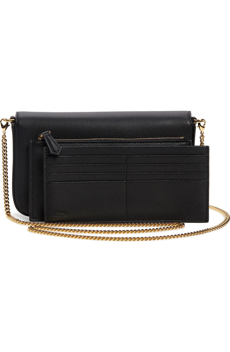 Fendi Calfskin Leather Shoulder Bag, Alternate, color,