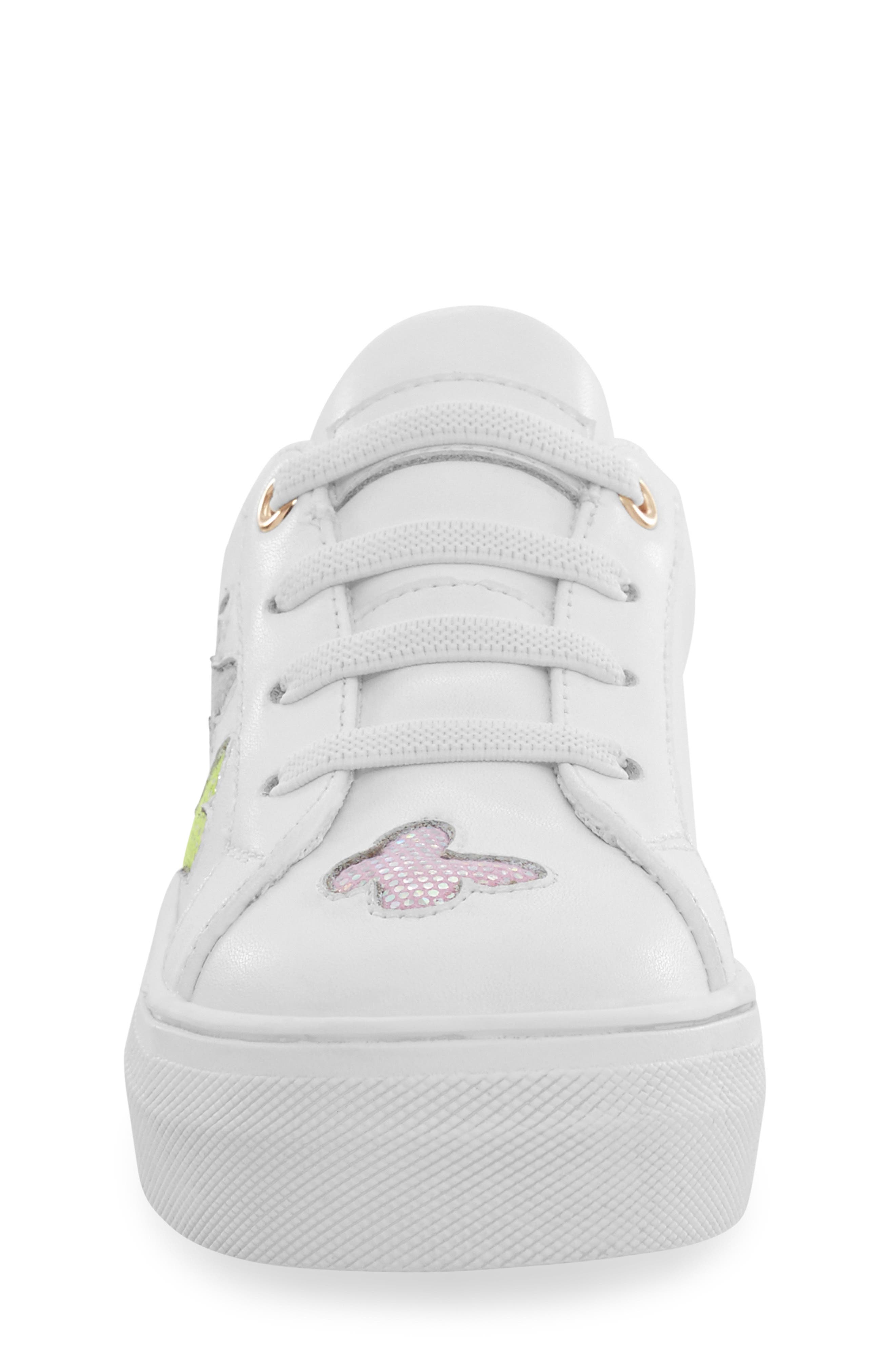Kurt Geiger London Kids' Mini Laney Butterfly Sneaker, Alternate, color, 