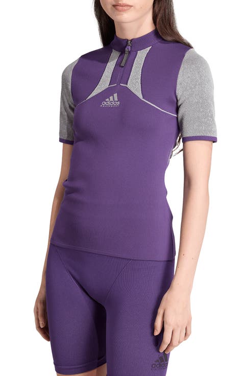 EQT Short Sleeve Quarter Zip Top