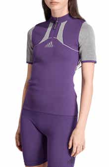 adidas EQT Short Sleeve Quarter Zip Top