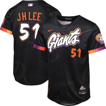 Nike Youth Outerstuff Jung Hoo Lee Anthracite San Francisco Giants