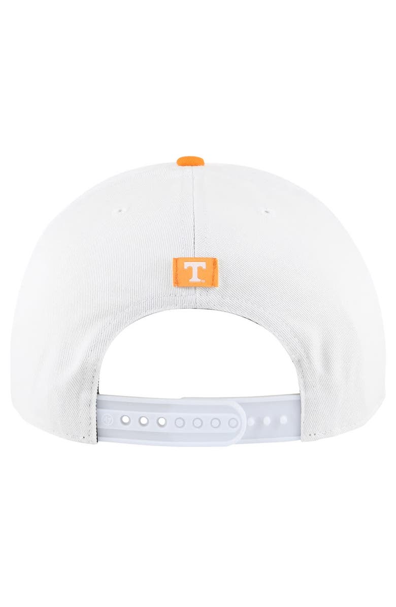 '47 Men's '47 White Tennessee Volunteers Streamline Hitch Adjustable Hat, Alternate, color,