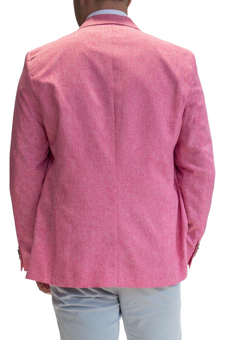 Melange Sport Coat, Alternate, color, PINK