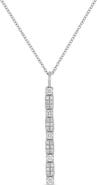 Bony Levy Liora 18K White Gold Diamond Stick Pendant Necklace