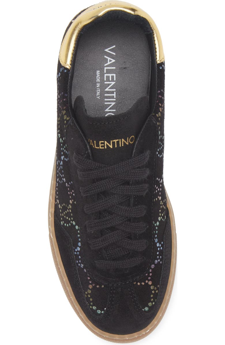 VALENTINO BY MARIO VALENTINO Guiditta Leather Sneaker, Alternate, color, Black