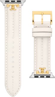 Tory Burch The Kira Leather 20mm Apple Watch® Watchband