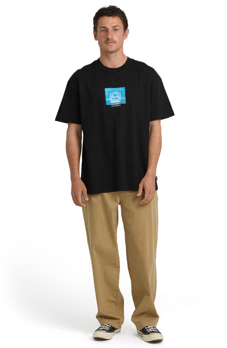 Billabong Incubator OG Cotton Graphic T-Shirt, Alternate, color, Black