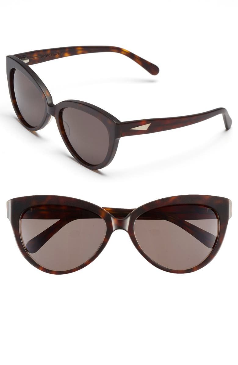 PRISM 'Portofino' 53mm Cat Eye Sunglasses, Alternate, color, 