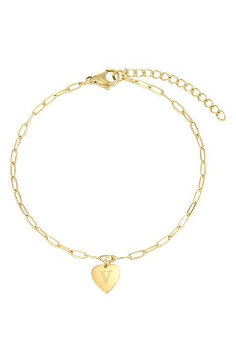 Initial Chain Bracelet